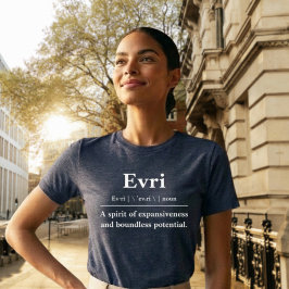 Camiseta Nome de Dicionário Personalizado