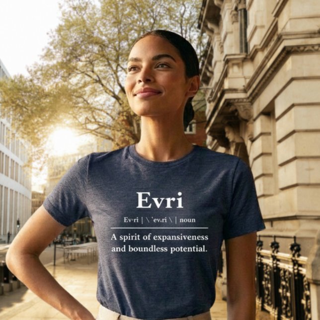 Camiseta Nome de Dicionário Personalizado (Criador carregado)