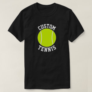 Camiseta Nome de Equipe Personalizada do Tênis ou Outro Te