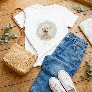 Camiseta Nome de Estimação de Foto Personalizada Mãe de Cac