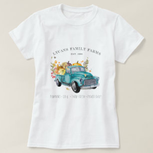 Camiseta Nome de família da casa da quinta do caminhão   da