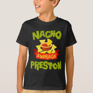Camiseta Nome de família engraçado de aniversário de nacho 