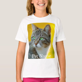 Camiseta Nome de Foto Personalizado Texto Personalizado 