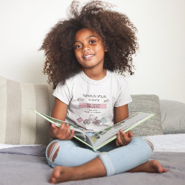 Camiseta Nome de Graduação Elementar Cute | Ano | Escola