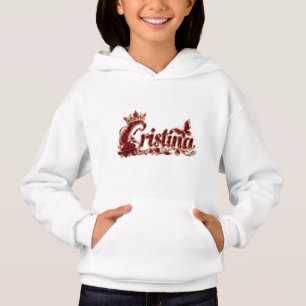 Camiseta Nome de Luxo Christina Ruby Crystal