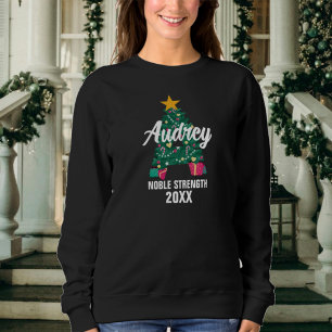 Camiseta Nome de Natal da Família Monogramas Significado In