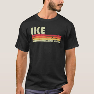 Camiseta Nome de presente IKE Personalizado Funny Retro Vin