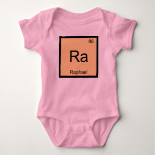 Camiseta Nome de Raphael Elemento Químico Tabela Periódica