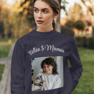 Camiseta Nome de Roteiro de Foto Personalizado para Amante