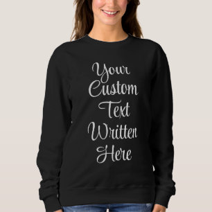Camiseta Nome de Texto Personalizado Presente Personalizado