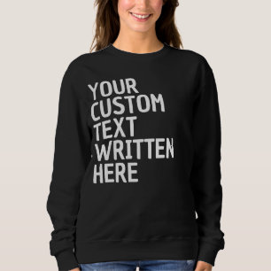 Camiseta Nome de Texto Personalizado Presente Personalizado