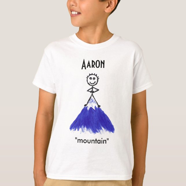 Camiseta Nome do Aaron (Frente)
