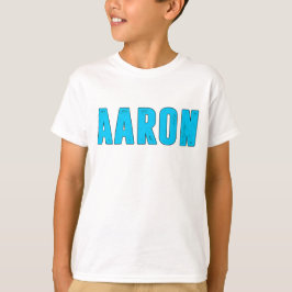 Camiseta Nome do Aaron