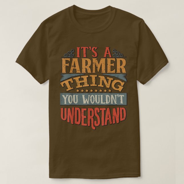 Camiseta Nome do agricultor (Frente do Design)
