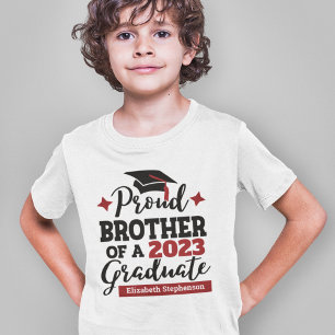 Camiseta Nome do boné vermelho formando preto do Irmão 2023