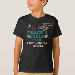 Camiseta Nome do Clube da Equipe de Atletismo Personalizado