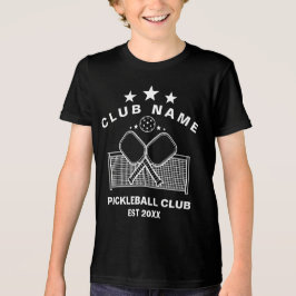 Camiseta Nome do Clube Personalizado de Pickleball