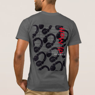 Camiseta nome do dj, legal e na moda