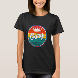Camiseta Nome do estilo Retro Funny Vintage Nome Gary
