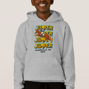 Camiseta Nome do Evento ou Data de Localização do Jumper Pe