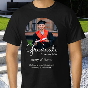 Camiseta Nome do Formando de Manutenção de Graduação e Pers