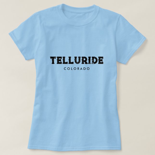 Camiseta Nome do Local da Cidade Personalizado (Frente do Design)