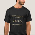 Camiseta Nome do Martini de vinho de cerveja na moda único<br><div class="desc">Divirta-se com isso — para você mesmo ou como presente de excelente. Suspeito que você nunca pensou no álcool da mesma forma — com apenas alguns aprimoramentos — o copo de cerveja, o vidro martini e, claro, o vidro do vinho. O bar "assistente" — na moda, sofisticado e simples —...</div>