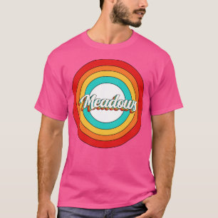 Camiseta Nome do Meadows Shirt Vintage Meadows Círculo