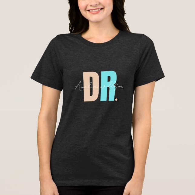 Camiseta Nome do Médico Personalizado (Frente)