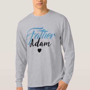 Camiseta Nome do Pai Moderno Personalizado - Especial