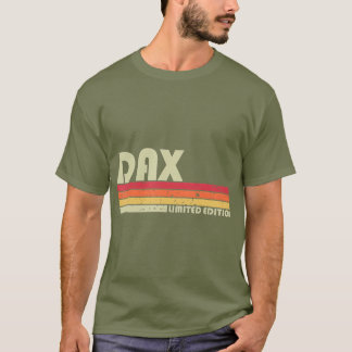 Camiseta Nome do presente DAX - Vintage Personalizado com R