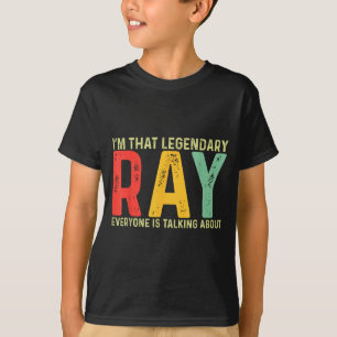 Camiseta Nome do Raio Primeiro Nome do Raio Engraçado Dito 