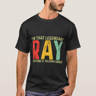 Camiseta Nome do Raio Primeiro Nome Engraçado do Raio Dizen