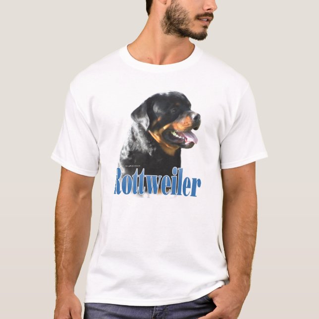 Camiseta Nome do Rottweiler (Frente)