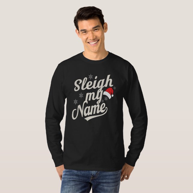 Camiseta Nome do Trenó Vibes (Frente Completa)