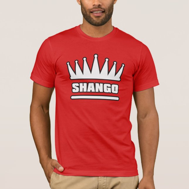 Camiseta Nome e coroa de Shango 01 (Frente)