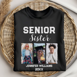 Camiseta Nome e Foto de Graduação de Sister do Mais velho P