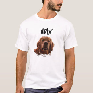 Camiseta Nome e Foto do Pet com Tipografia Moderna Simples 