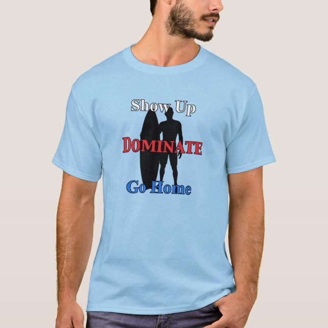 Camiseta Nome e número no terraço do Surfer Serie Back (Frente)