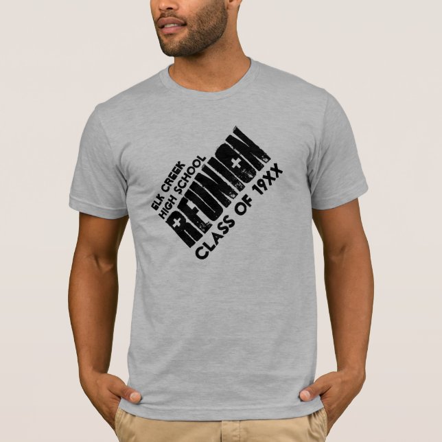 Camiseta Nome feito sob encomenda da reunião de turma da (Frente)