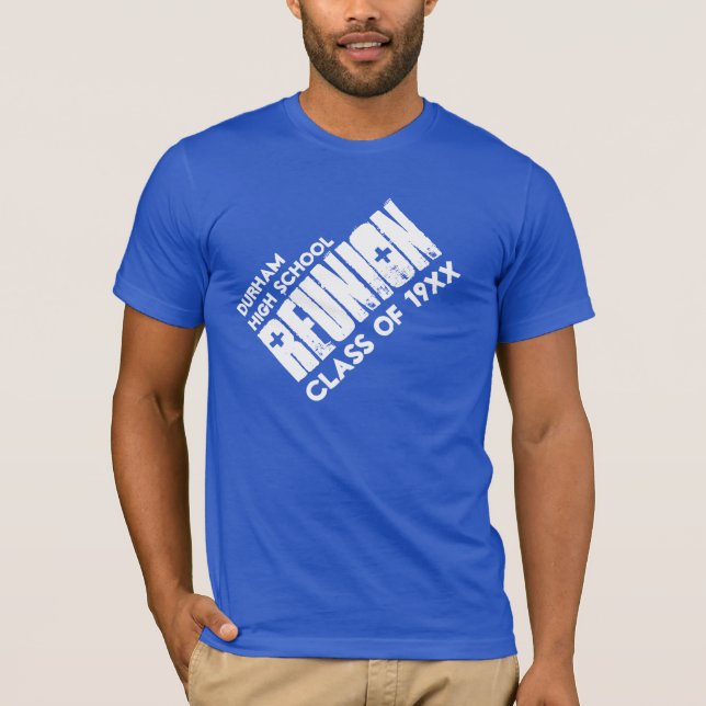 Camiseta Nome feito sob encomenda da reunião de turma da (Frente)