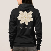 Nome Flor Branca de Jasmim Frente e Verso