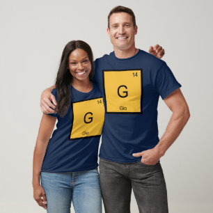 Camiseta Nome Gio Química Elemento Tabela Periódica