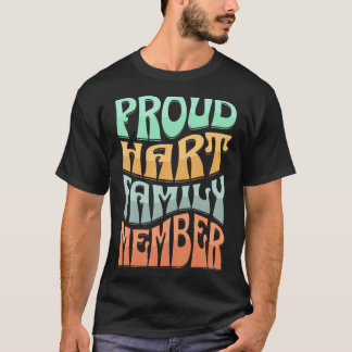 Camiseta Nome Hart Reunião Hart Sobrenome