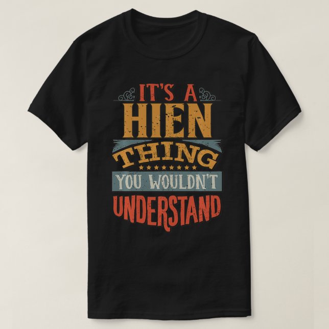 Camiseta Nome Hien (Frente do Design)