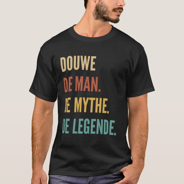 Camiseta Nome Holandês - Douwe (Frente)