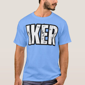 Camiseta Nome Iker Dotar Aniversário de Feriado de Aniversá