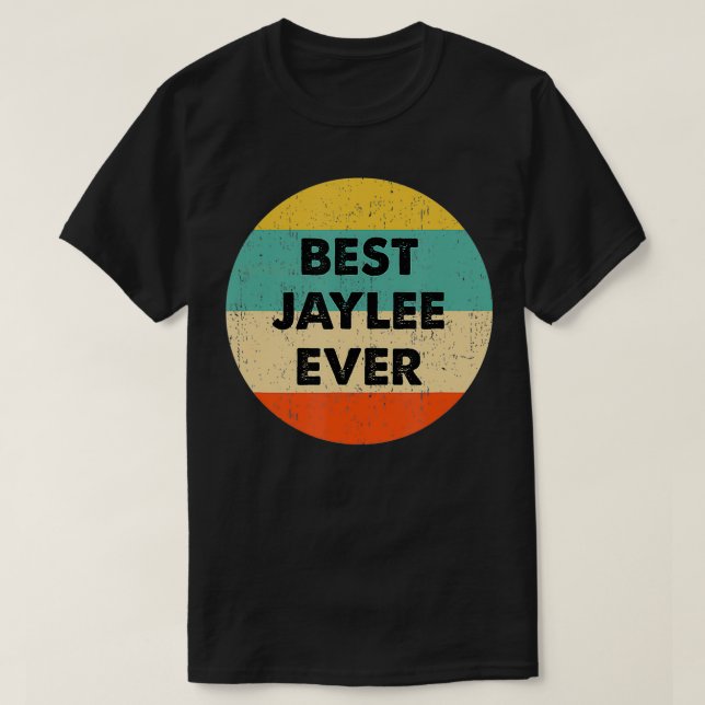 Camiseta Nome Jaylee (Frente do Design)