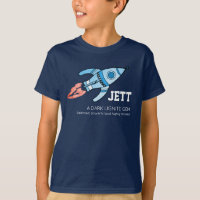 Nome Jett que significa gema de foguete azul