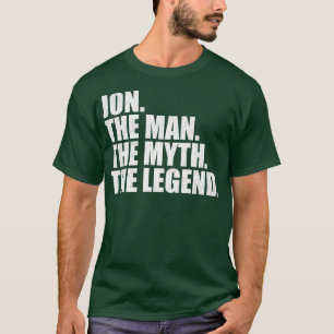 Camiseta Nome Jon Nome Jon nome próprio